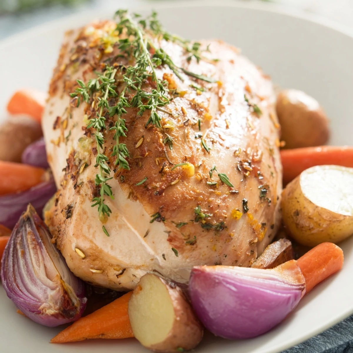 Sheet Pan Lemon Herb Turkey