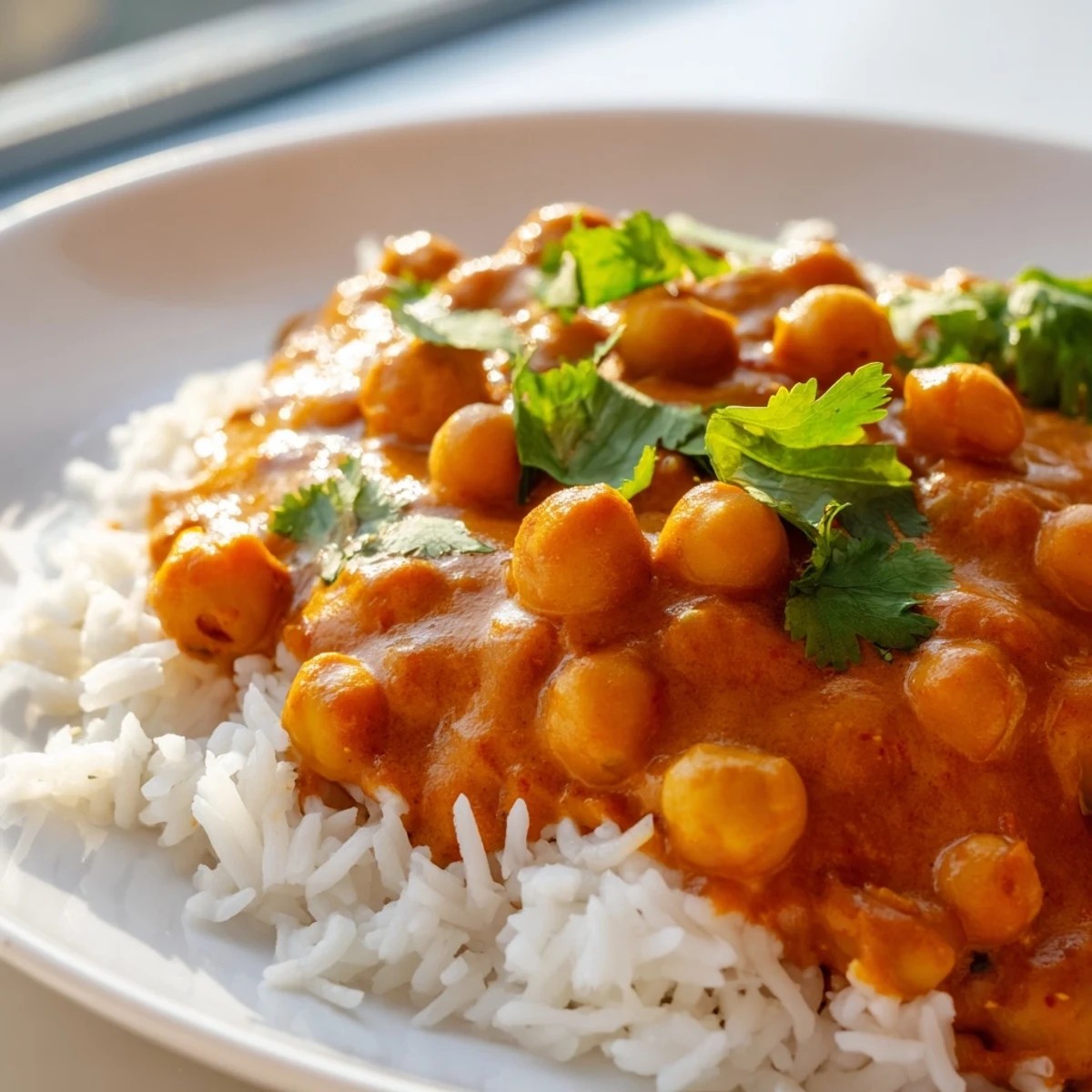 Vegan Chickpea Tikka Masala