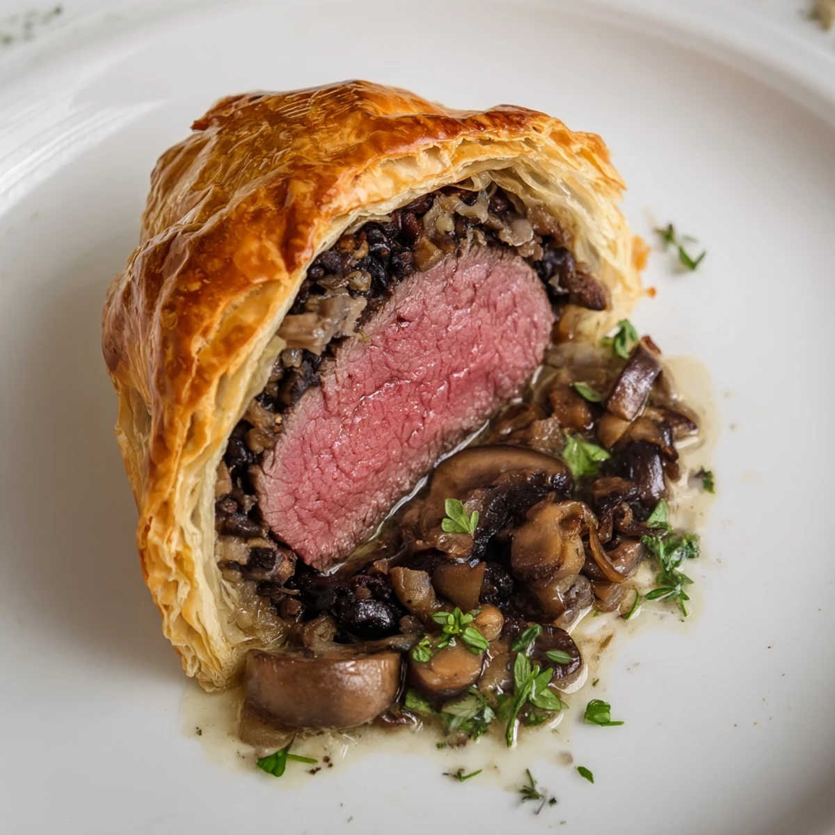 Served on a slate platter, these mini Wellingtons pair beautifully with a glass of Pinot Noir.