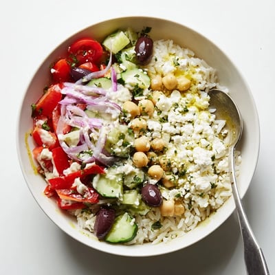 Mediterranean Rice Bowl