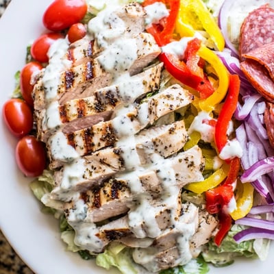 Italian Grinder Chicken Salad